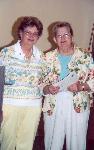 Virginia Saward and Connie Testerman