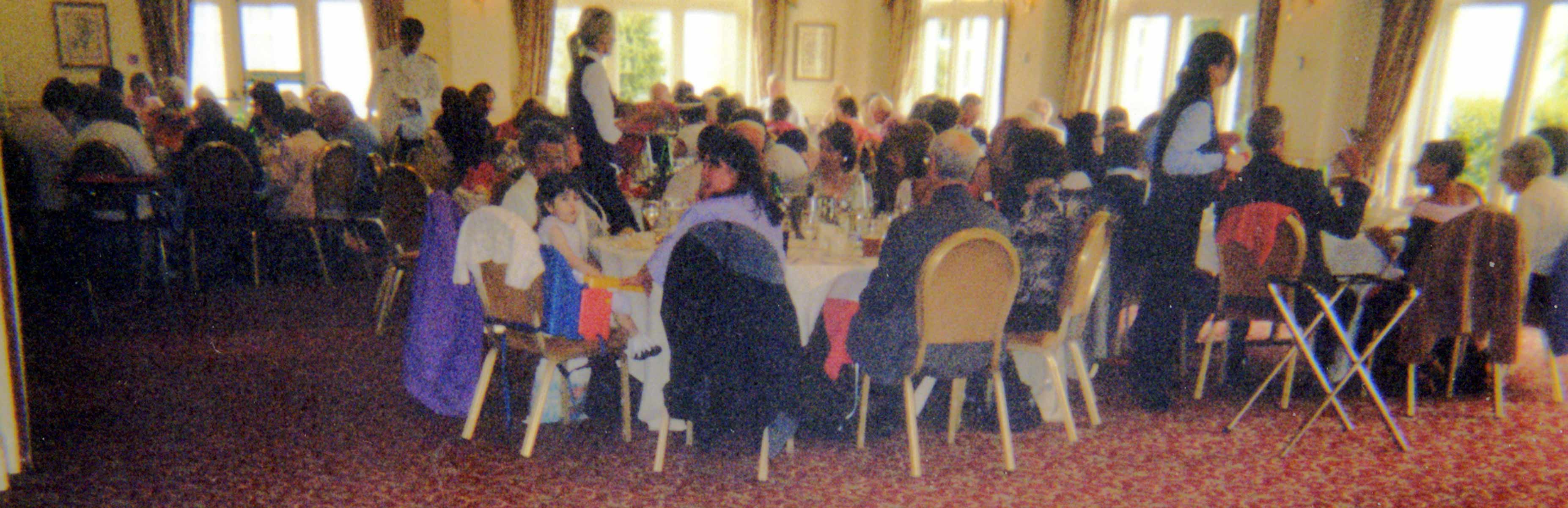 Livesay and Livesey family lunch in Lancashire in 2006